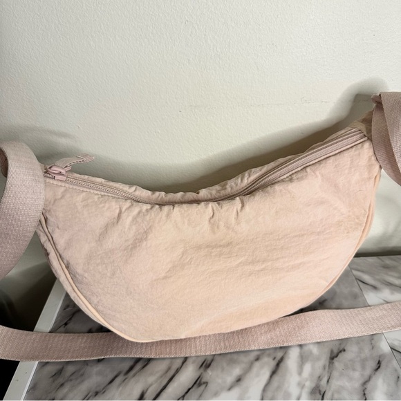 Uniqlo Pink Nylon Mini Shoulder Bag - Picture 3 of 6